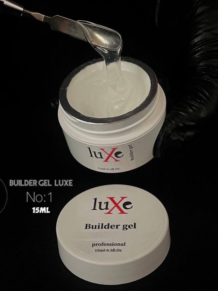 بیلدر ژل لوکسی 15 میل کلیر مناسب کاشت ناخن
