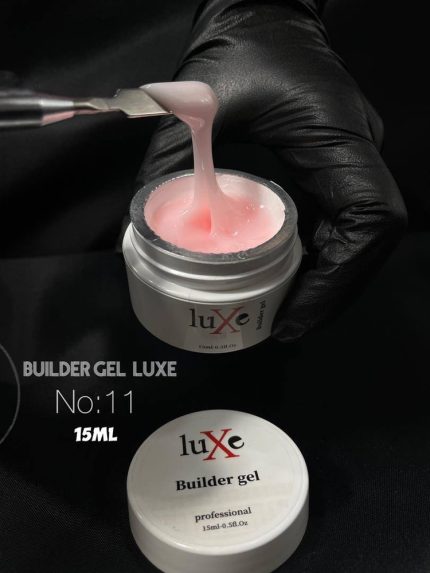بیلدر ژل لوکسی 15 میل کد Luxe 11 برای کاشت و کاور ناخن