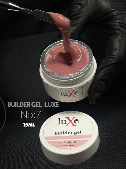 بیلدر ژل لوکسی 50 میل کد Luxe 07 برای کاشت ناخن و کاور
