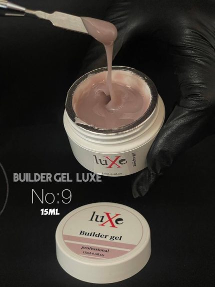 بیلدر ژل لوکسی 15 میل کد Luxe 09 برای کاشت و کاور ناخن